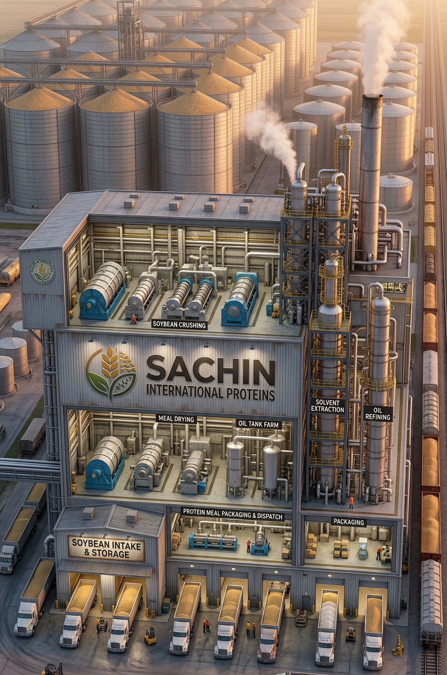 Oil Seed Extraction Plant
